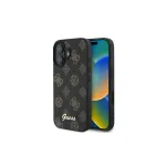 Guess Peony Script MagSafe Dėklas, skirtas iPhone 16 Plus (Juodas)