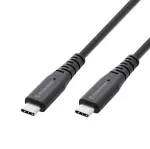 Kindermann USB 4.0 laidas 2m USB-C į USB-C &ndash; duomenų, vaizdo ir įkrovimo laidas &ndash; juodas