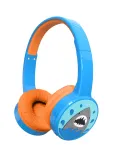 Denver BTH-107BU mėlynos spalvos belaidės ausinės su Bluetooth