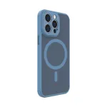 Evelatus Apple iPhone 13 Pro Hybrid Case su MagSafe ir fotoaparato apsauga PC+TPU &scaron;viesiai mėlyna