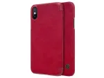 Nillkin Apple iPhone X/Xs Qin Book Case Red