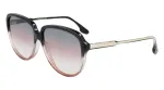 Victoria Beckham VB618S-039 Moteri&scaron;ki kvadratiniai akiniai nuo saulės Havana 60mm