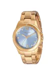 Pierre Cardin Women's Quartz Analog Watch CF.1009.MG.2 - 34mm Stainless Steel Mesh Gold-tone