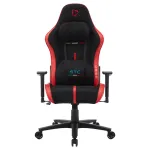ONEX STC Alcantara L Series biuro/kėdė kompiuterinė, sėdynė su pamink&scaron;tinimu, atlo&scaron;as su pamink&scaron;tinimu, juoda/raudona