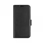 dbramante1928 Oslo Pro OPE4BL006535 dėklas su atvertimu, skirtas iPhone 16e / 17e, PU ir plastikas, juodas