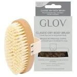 GLOV Dry Body Brush, kūno &scaron;epetys &scaron;veitimui ir masažui, natūralūs tampiko &scaron;ereliai, bukmedžio rankena