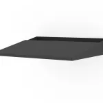 SMS Func Mobile Shelf Black &ndash; Juoda lentyna mobiliems stovams