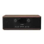 PURE ACOUSTICS Pure Classic C-D6 Skaitmeninis Radijo Imtuvas su CD Grojimo ir Bluetooth Coffee Black/Walnut EU/UK