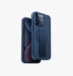 UNIQ Heldro Mag Case iPhone 15 Pro 6,1 colio MagClick įkrovimui Ultramarine Deep Blue