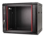 GETFORT CALI 19 inch 9U 600x450 Wall Mount Rack Cabinet Black
