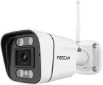 Foscam V8P belaidė IP kamera, *MP, Wi-Fi, balta