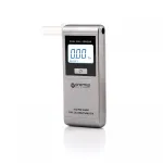 Alkotesteris ORO-MED X12 PRO SILVER &ndash; bekontaktis alkoholio matuoklis, diapazonas 0&ndash;4 g/l, LCD, AAA baterijos