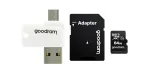 Goodram M1A4 All in One 64 GB MicroSDXC UHS-I Class 10 kortelių skaitytuvas