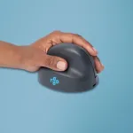 R-Go HE Basic ergonominė pelė, vidutinė, kairiarankiams, belaidė Bluetooth