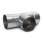 Cinkuoto plieno kamino dūmtraukio tri&scaron;akis 107mm x 160mm 90&deg;