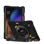 Crong Defender Plus apsauginis dėklas, skirtas Xiaomi Pad 8 / 8 Pro / Pad 7 / 7 Pro 11,2 colio &ndash; juodas