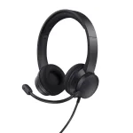 Ausinės Trust HS-260 laidinės, antausinės, biurui/skambučių centrui, USB Type-A, juodos