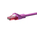 DSIT CAT6 tinklo kabelis, U/UTP, 50 metrų, rožinis, 100% varis (DC-69-500)