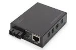 Digitus Gigabit PoE medijos keitiklis, RJ45 / SC, vienmodis, PSE