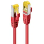 LINDY 30m Cat.7 SFTP PiMF halogen-free RJ45 tinklo kabelis, raudonas 47301