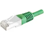 Exertis Connect 858351 Cat.6A S/FTP (PiMF) Class EA komutacinis kabelis, 7,5 m, žalias, su plonu apsauginiu lankstymo elementu
