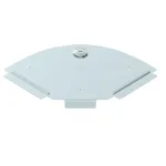 OBO BETTERMANN RBD 90 100 DD dangtelis 90&deg; posūkiui, 100 mm, kar&scaron;tai cinkuotas plienas 6036950