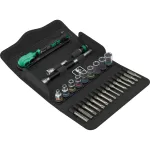 Wera 8100 SA 15 Zyklop reketas 1/4 inch su pasukama galvute ir Kraftform rankena 05005542001
