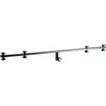 K&ouml;nig & Meyer 21393 mikrofono laikiklio strėlė - juoda, plieninė, 1455 mm, 3/8 colio sriegis, su atsvaru 21393-070-55