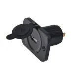 IWH USB įleidžiamas įkrovimo lizdas 12/24V, 2.1A, 1x USB-A, skydinis montavimas 019004