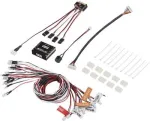 Reely LED ap&scaron;vietimo blokas balta, oranžinė, raudona (RE-5631027) &ndash; 10 LED RC modelių ap&scaron;vietimo sistema, 5 mm LED, 4,8&ndash;6 V
