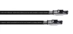 Cordial 15609 CAT 6a SF/UTP komutacinis kabelis 1,5 m juodas PUR