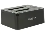 Delock USB 3.0 dviguba jungimo stotelė 2x SATA HDD / SSD su klonavimo funkcija