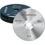 MediaRange MR507 BD-R 50 GB 6x 10 vnt. tu&scaron;čias Blu-ray diskas