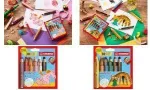 STABILO woody 3 in 1 Multitalent pie&scaron;tukas, 6 dalių rinkinys su tigro ra&scaron;tuotu penalo dėklu, spalvotas pie&scaron;tukas, akvarelė ir va&scaron;ko kreidelė viename EO8806-4-2