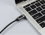Renkforce USB-C į USB-C kabelis 2.0, 2 m, sidabrinis (metalinis) RF-6249498