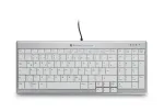 Bakker Elkhuizen UltraBoard 960 Compact Standard klaviatūra BNEU960SCCH, laidinė, &scaron;veicari&scaron;kas i&scaron;dėstymas QWERTZ