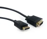Gembird CCP-DPM-VGAM-6 DisplayPort į VGA adapterio kabelis, 1,8 m, juodas