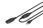 Aktyvus USB 3.0 ilginimo kabelis Digitus DA-73107 20 m