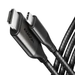 Aktyvus USB-C &rarr; HDMI 2.0a laidas Axagon RVC-HI2MC, 1.8 m, 4K/60Hz, HDR10