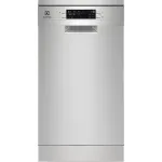 Electrolux ESA63210SX laisvai pastatoma indaplovė (45 cm), talpa 10 vietų, AirDry, 46 dB, E energijos klasės, nerūdijančio plieno spalvos