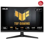 ASUS TUF Gaming VG27VQ3B monitorius 68,6 cm (27 colių) 1920 x 1080 pikselių Full HD LCD juodas