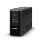 CyberPower UT650EG nepertraukiamo maitinimo &scaron;altinis (UPS) line-interactive, 650 VA / 360 W, AVR, 3x Schuko, bok&scaron;tinis