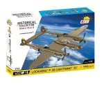 Cobi Building Blocks Lockheed P-38H Lightning rinkinys 5763 &ndash; konstruktorius, kolekcinis lėktuvo modelis