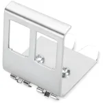 Digitus ASSMANN Keystone Jack-DIN adapteris tvirtinimui ant bėgelio - 2 prievadai (AN-25185)