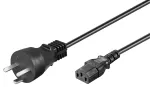 MicroConnect PE120450 maitinimo laidas juodas 5 m C13 jungtis