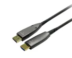 Vivolink PRODPHDMIOP50 aktyvus optinis vaizdo kabelio adapteris 20 m DisplayPort HDMI juodas