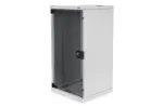 DIGITUS sieninis spintos korpusas 254 mm (10 col.) &ndash; 312x300 mm (PxG) pilkas