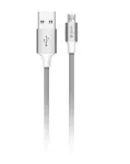 Micro USB laidas Devia Pheez Series 5V 2.4A 2m &mdash; pilka
