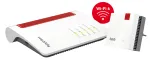 FRITZ!Mesh rinkinys 7530 AX + 1200 AX dviejų juostų (2,4 GHz / 5 GHz) Wi-Fi 6 (802.11ax) Raudona, Balta 4 3G Vidinė