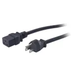 Maitinimo laidas APC AP9875 juodas 2,5 m C19 jungtis CEE7/7